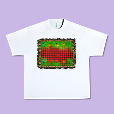 Christmas Lights Background Urban Heavy Tee Designed By Adodesignshop