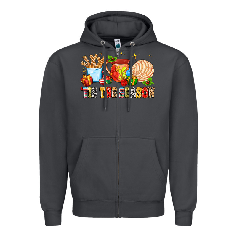 'tis The Season Zipper Hoodie by MaliasSmallBusiness | Teevron