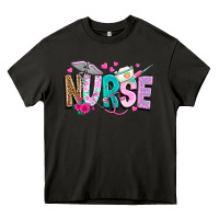 Asphalt nurse Heavy Core Tee - texasbilliewilder
