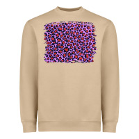 Mushroom lilac leopard with red glitter Heavyweight Sweatshirt - Artiststas