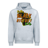 Heather Grey It's the black history for me Urban Hoodie - HowdyJamesFarm