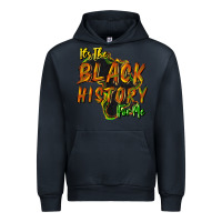 Navy It's the black history for me Urban Hoodie - HowdyJamesFarm