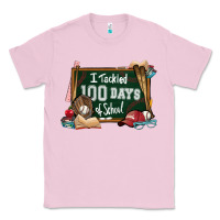 Bubblegum Pink I tacked 100 days school Baseball Classic Tee - NancyCooperArtShop