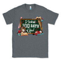 Charcoal Heather I tacked 100 days school Baseball Classic Tee - NancyCooperArtShop