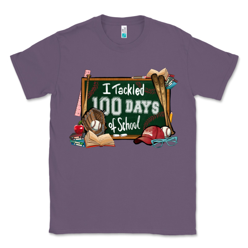 I Tacked 100 Days School Baseball Classic Tee by NancyCooperArtShop | Teevron