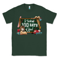 Sports Green I tacked 100 days school Baseball Classic Tee - NancyCooperArtShop