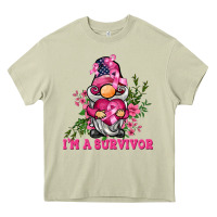 Mossy i'm a survivor gnome Heavy Core Tee - BarkalooDesign
