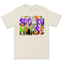 Bone Halloween Spooky Nurse Premium Tee - texasbilliewilder