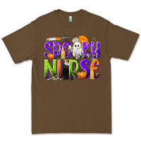 Cacao Halloween Spooky Nurse Premium Tee - texasbilliewilder