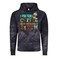 Cloud Black ı pretend coffee helps but ı am still a bitch Vintage Hoodie - AdoDesignShop