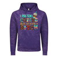Cloud Purple ı pretend coffee helps but ı am still a bitch Vintage Hoodie - AdoDesignShop