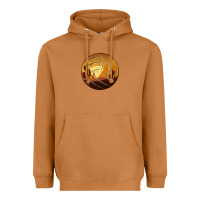 Meerkat Desert Cactus Sunset Volleyball Heavyweight Hoodie - Bettercallsaul
