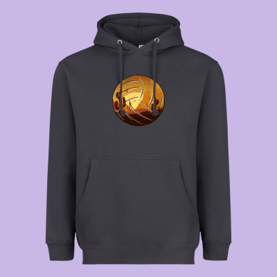 Desert Cactus Sunset Volleyball Heavyweight Hoodie Designed By Bettercallsaul
