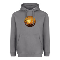 Storm Desert Cactus Sunset Volleyball Heavyweight Hoodie - Bettercallsaul