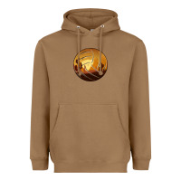 Toasted Coconut Desert Cactus Sunset Volleyball Heavyweight Hoodie - Bettercallsaul