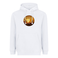 White Desert Cactus Sunset Volleyball Heavyweight Hoodie - Bettercallsaul