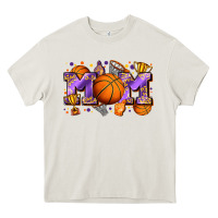 Cream mom basketball Heavy Core Tee - Zillion Design Studio