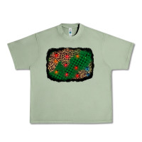 Oil Green green buffalo plaid christmas background Urban Heavy Tee - AdoDesignShop