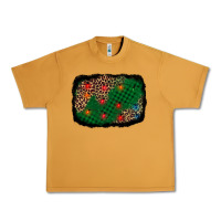 Peanut Butter green buffalo plaid christmas background Urban Heavy Tee - AdoDesignShop
