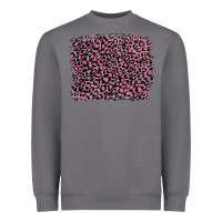 Storm pink leopard with pink glitter Heavyweight Sweatshirt - Artiststas