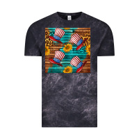 Cloud Black celebrity hat with leopard Vintage Tee - BundleAndBundleShop