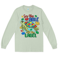 Matcha see the able not the label Long Sleeve Tee - MaliasSmallBusiness