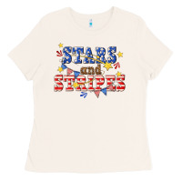 Bone stars and striper billie wilder Ladies Tee - texasbilliewilder