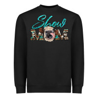 Black show mom aztec cowhide heifer Heavyweight Sweatshirt - Artiststas