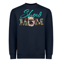 Navy show mom aztec cowhide heifer Heavyweight Sweatshirt - Artiststas