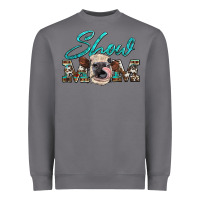 Storm show mom aztec cowhide heifer Heavyweight Sweatshirt - Artiststas