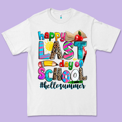 Happy Last Day Of School Premium Tee Designed By Zillion Design Studio