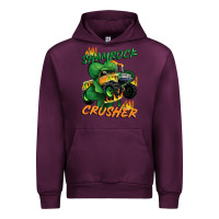 Mauve Wine Shamrock crusher St. Patrick's Day Urban Hoodie - CowGirlArtShop