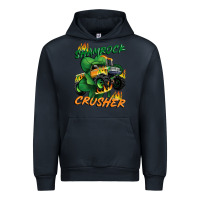 Navy Shamrock crusher St. Patrick's Day Urban Hoodie - CowGirlArtShop