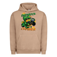 Pigment Burro Shamrock crusher St. Patrick's Day Urban Hoodie - CowGirlArtShop
