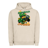 Pigment French Oak Shamrock crusher St. Patrick's Day Urban Hoodie - CowGirlArtShop
