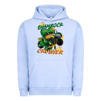 Pigment Grape Ice Shamrock crusher St. Patrick's Day Urban Hoodie - CowGirlArtShop