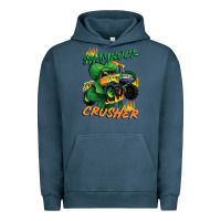 Pigment Midnight Navy Shamrock crusher St. Patrick's Day Urban Hoodie - CowGirlArtShop