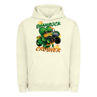 Pigment Pistachio Shamrock crusher St. Patrick's Day Urban Hoodie - CowGirlArtShop