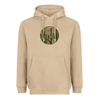 Old Cactus Vintage Volleyball Heavyweight Hoodie | Teevron
