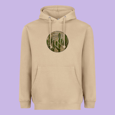 Old Cactus Vintage Volleyball Heavyweight Hoodie Designed By Bettercallsaul