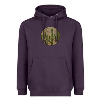 Plum Old Cactus Vintage Volleyball Heavyweight Hoodie - Bettercallsaul