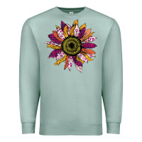 Seafoam sunflower png Premium Sweatshirt - Bettercallsaul