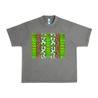 Tornado Western St. Patrick's Shamrock Cross Leopard Brushstroke Urban Heavy Tee - Artiststas