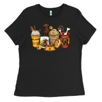 Black labrador retriever coffee cups Ladies Tee - Zillion Design Studio