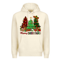 Sandshell merry christmas trees Premium Hoodie - NancyCooperArtShop