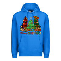 True Royal merry christmas trees Premium Hoodie - NancyCooperArtShop
