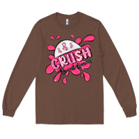 Chestnut crush breast cancer Long Sleeve Tee - MaliasSmallBusiness