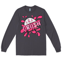 Smoke crush breast cancer Long Sleeve Tee - MaliasSmallBusiness