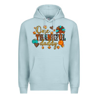 Blue Mist one thankful daddy Premium Hoodie - JahusDesignShop