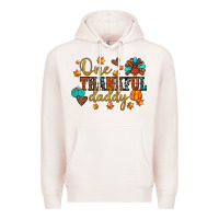 Pale Pink one thankful daddy Premium Hoodie - JahusDesignShop